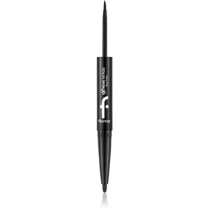 flormar Extreme Tattoo Duo Liner linka na oči 2 v 1 odstín 001 Black 2.66 g