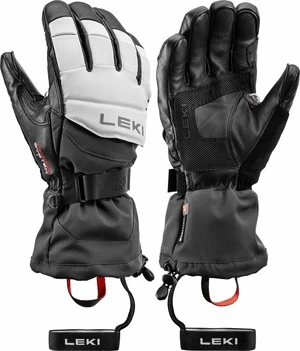 Leki Griffin Thermo 3D Black/Graphite/Sand 8 Mănuși schi