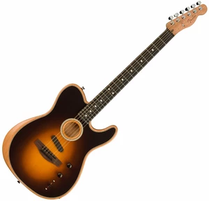 Fender Player Series Acoustasonic Telecaster Black Shadow Burst Elektroakustická gitara