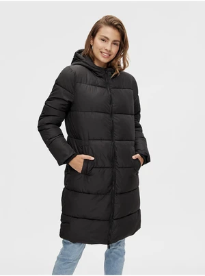 Black Quilted Coat Pieces Bee - Women