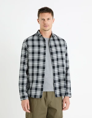 Celio Checkered Shirt Fadro - Men