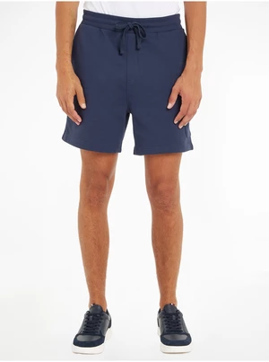 Dark blue men shorts Tommy Jeans Badge Cargo - Men