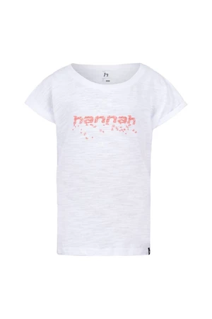 Girls T-shirt Hannah KAIA JR white (pink)