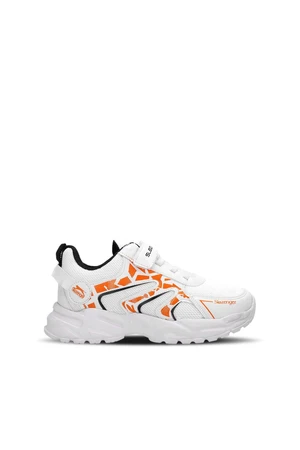 Slazenger Kanner Sneaker Girls' Shoes White / Orange