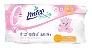 Linteo Baby Vlhčené ubrousky s měsíčkem lékařským 120 ks