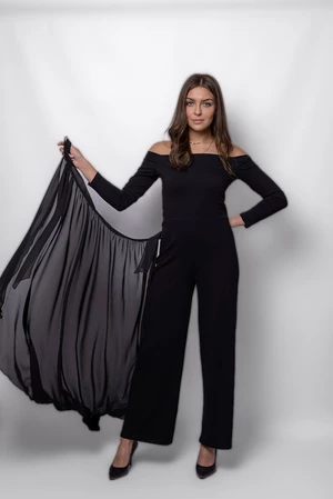 Női ruha MODAGI MODAGI_Jumpsuits_A24_Black