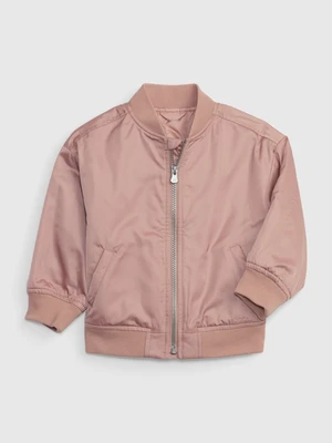 Pink Girl's Bomber Jacket GAP