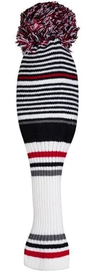 Callaway Pom Pom Driver White/Black/Charcoal/Red Headcovers