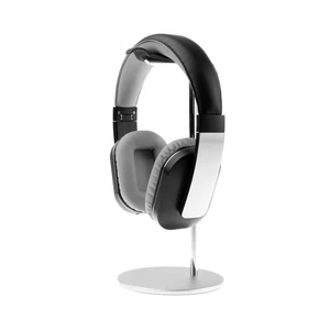 Hliníkový stojánek FIXED Frame Headphones na stůl pro náhlavní sluchátka, stříbrná