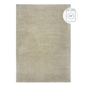 Beżowy dywan z włókien z recyklingu odpowiedni do prania 120x170 cm Fluffy – Flair Rugs