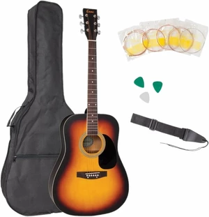 Encore EWP-100 Sunburst Guitarra acústica