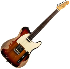 Henry's TL-1 The Planet Sunburst Relic E-Gitarre