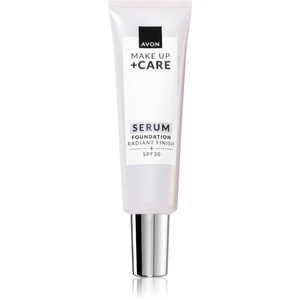 Avon Care + rozjasňujúci hydratačný make-up SPF 30 odtieň 245N Natural Beige 30 ml