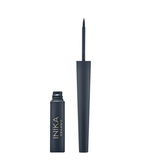 INIKA Organic Tekuté oční linky (Liquid Eye Liner) 4 ml Black