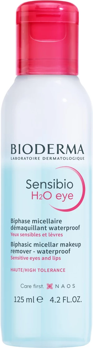 BIODERMA Sensibio H2O eye micelární odličovač očí a rtů 125 ml