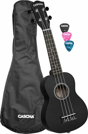 Cascha HH 3960 Black Sopran Ukulele