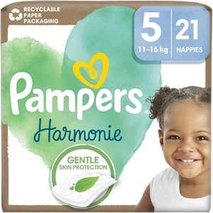 Pampers Harmonie Size 5 jednorázové pleny 11-16 kg 21 ks