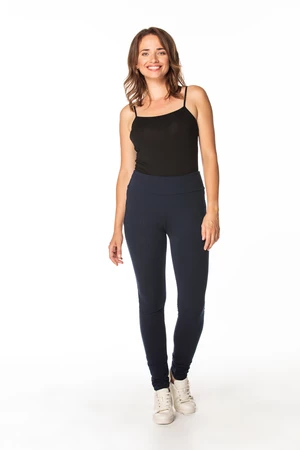 Tessita Woman's Pants T370 4 Navy Blue