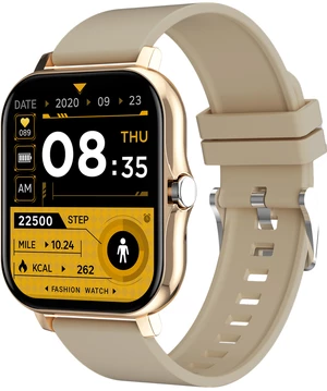 Wotchi Smartwatch WO2GTG - Gold Silicone