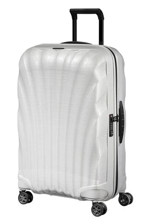 Samsonite Skořepinový cestovní kufr C-lite Spinner 68 l - bílá