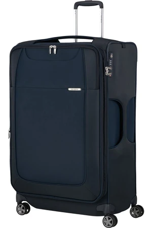 Samsonite Látkový cestovní kufr D'Lite EXP 107/118 l - tmavě modrá