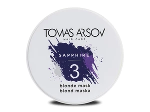 Tomas Arsov Maska potlačují žluté a zlatavé tóny vlasů Sapphire (Blonde Mask) 100 ml