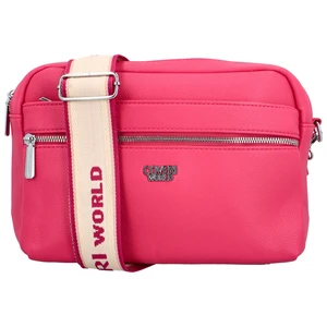 Dámská crossbody kabelka fuchsiová - Coveri Maeve