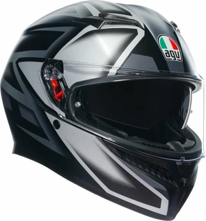 AGV K3 Compound Matt Black/Grey S Prilba