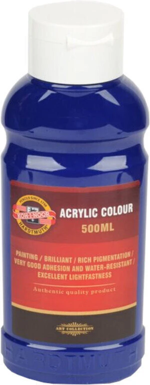 KOH-I-NOOR Acrylic Colour Akrylová farba 420 Dark Blue 500 ml 1 ks