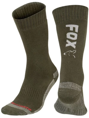 Fox ponožky Collection Green/Silver Thermolite long sock vel.10-13 (EU 44-47)