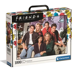 Clementoni - Puzzle 1000 v kufříku Friends