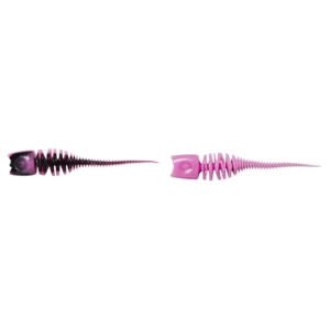 Dam gumová nástraha effzett garlic trout lure uv pink/black 6 cm 10 ks