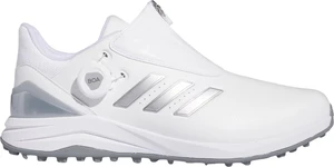 Adidas Solarmotion BOA 24 Spikeless White/Silver Metallic/Blue Burst 42 2/3 Pantofi de golf pentru bărbați