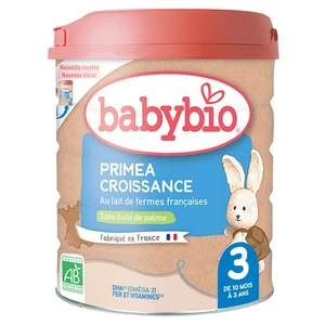 BABYBIO Primea 3 batolecí kojenecké bio mléko 800 g