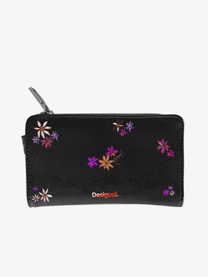 Desigual Flor Yvette Emma 2.0 Maxi Peněženka Černá