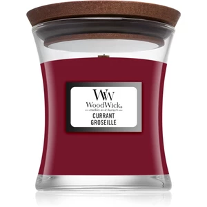 Woodwick Currant vonná svíčka s dřevěným knotem 85 g