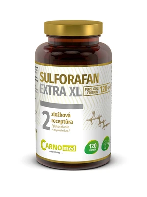 CARNOMED SULFORAFAN EXTRA XL PURE GOLD E. 120CPS