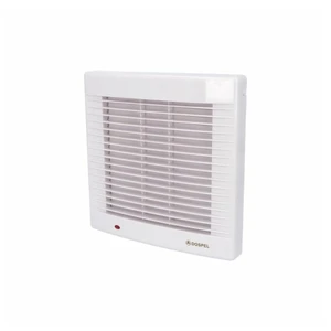 Koupelnový ventilátor s automatickou žaluzií a časovým doběhem DOSPEL POLO 6/AŽ/WC 1020017 1020017