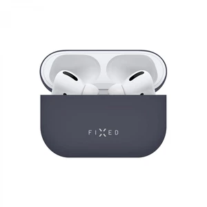 Ultratenké silikonové pouzdro FIXED Silky pro Apple Airpods Pro, modrá