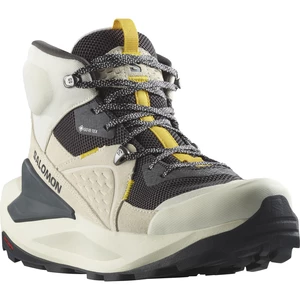 Salomon ELIXIR MID GTX EU 44, Vanila Ice/ Phantom/ Lemon Pánské turistické boty