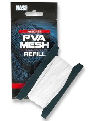 Nash náhradní pva punčocha webcast pva refill 5 m fast melt - wide / průměr 37 mm