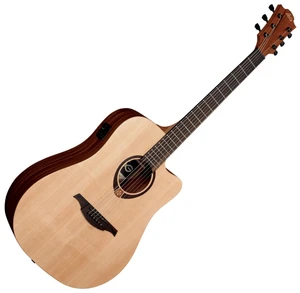 LAG Tramontane T70DCE Natural Satin Guitarra electroacústica