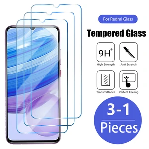 Tempered Glass For Xiaomi 13 10T 11T Pro Redmi 8A 9A 9C 9T 12C 10C Note 7 8 9 10S 11S Mi 11 12 Lite 5G POCO X3 Screen Protector