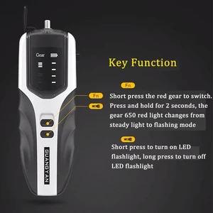 NEW Rechargeable Fiber Optic Tester Pen VFL Red Laser Optical Fiber Optic Red Light Pen Visual Fault Locator 5-30MW