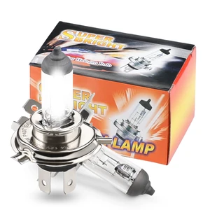 2Pcs H4 55W Halogen Xenon Car Light Bulb 12V 4300K High Low Beam Car Headlight Lamb Factory Price Car Styling Parking