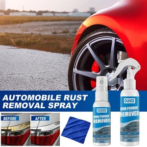 Automobile Iron Powder Derusting Spray Anti Rust Derusting Agent Car Products Decontamination Derusting Agent Cleaning Tool