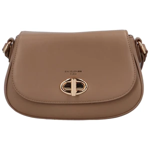 Dámská crossbody kabelka taupe - David Jones Ima