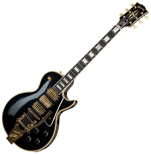 Gibson 1957 Les Paul Custom Reissue 3-Pickup Bigsby VOS Ebony Guitare électrique