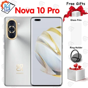 Original Huawei Nova 10 Pro 4G Mobile Phone 6.78 Inch OLED Screen HarmonyOS 2.0 Octa Core 4500mAh Fast Charging 100W Smartphone