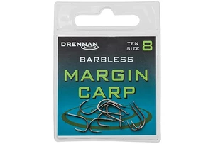 Drennan háčky bez protihrotu Margin Carp Barbless vel. 10